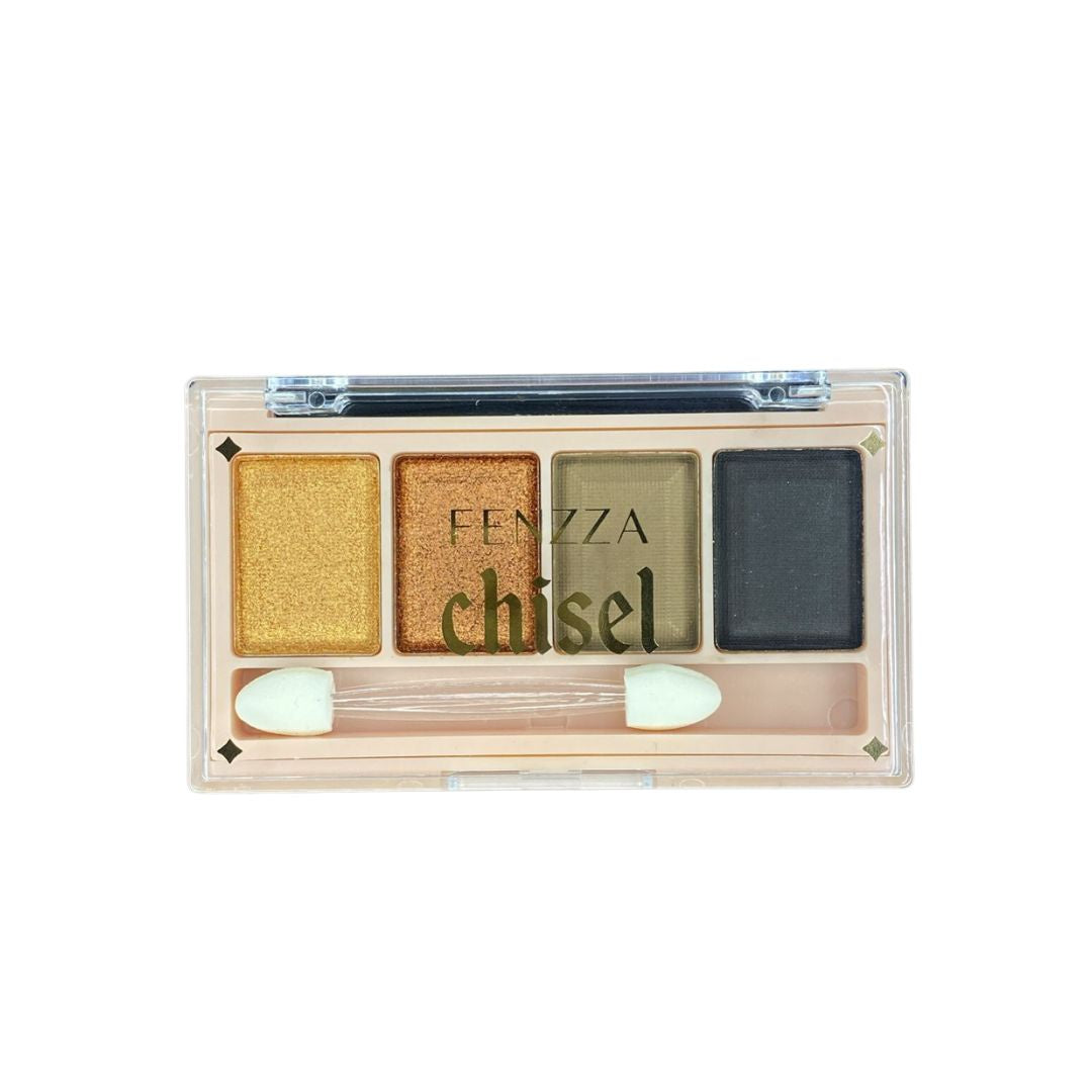 Paleta de Sombras quarteto Radiance e Chisel - Fenzza
