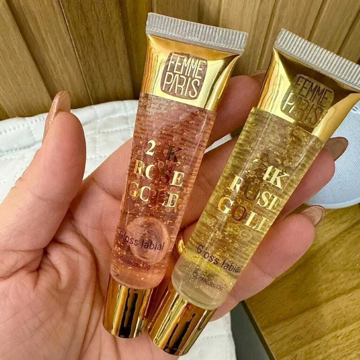 Gloss 24k Rose Gold - Femme Paris