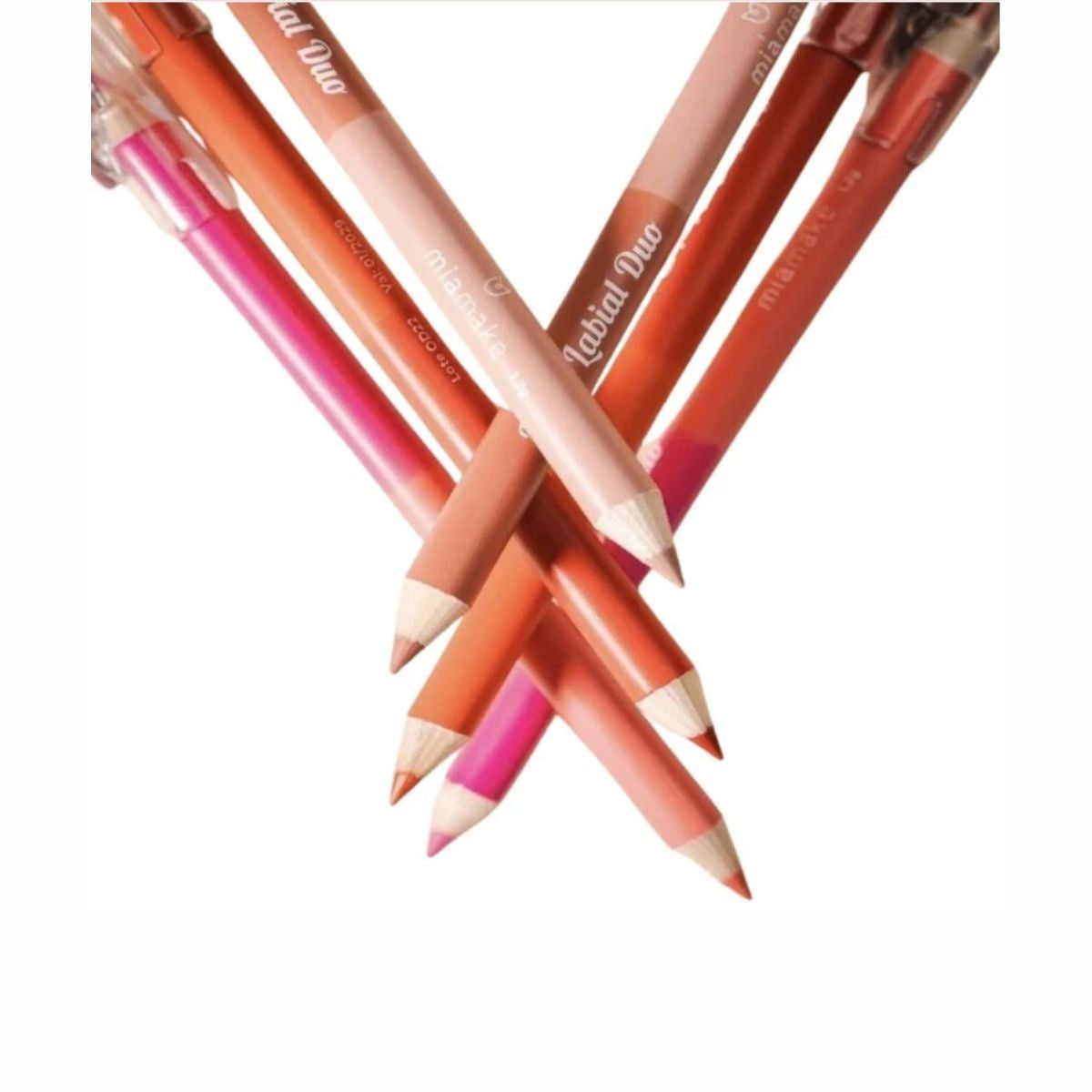 Lápis Labial Duo Com Apontador - Mia Make