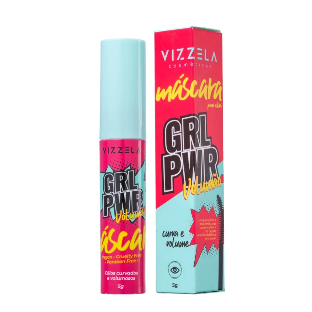 Máscara para cílios - Girl power volumão - Vizzela