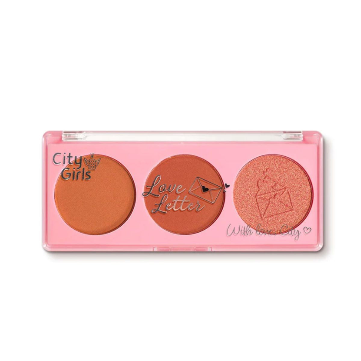 Trio de Blush Love Letter - City Girls