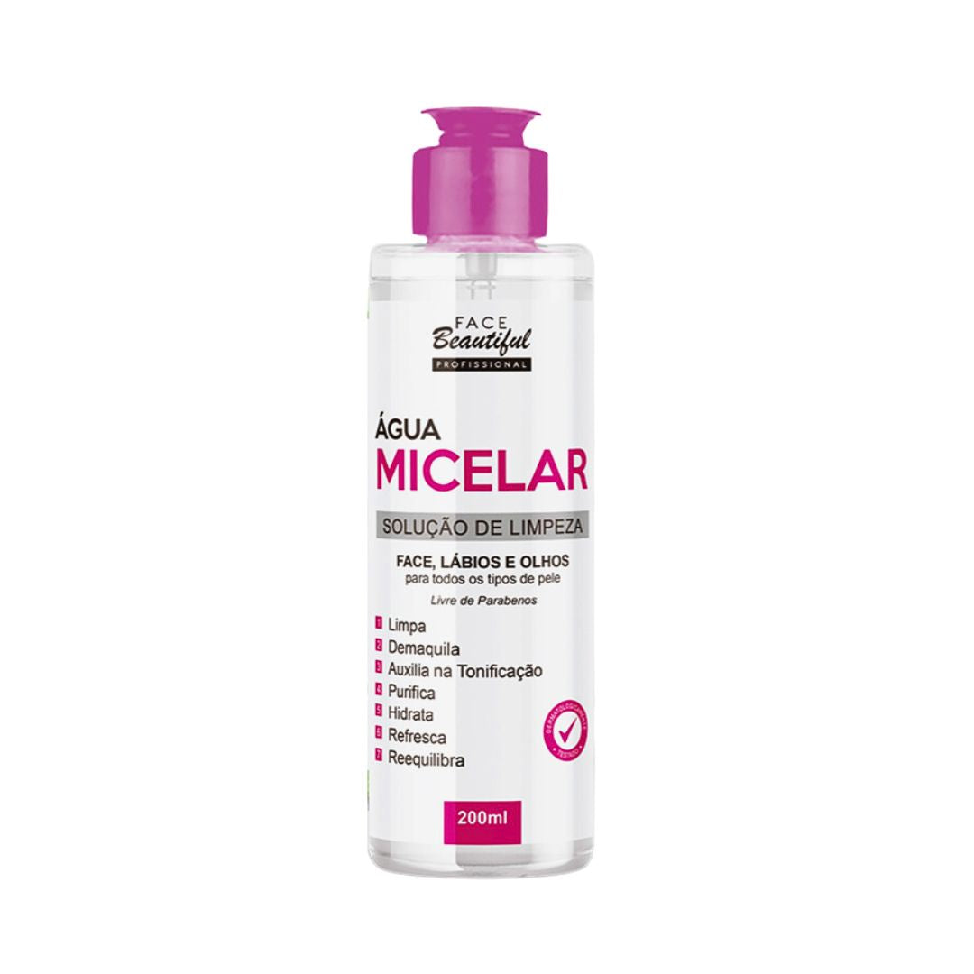 Agua Micelar 200ml - Face Beautiful