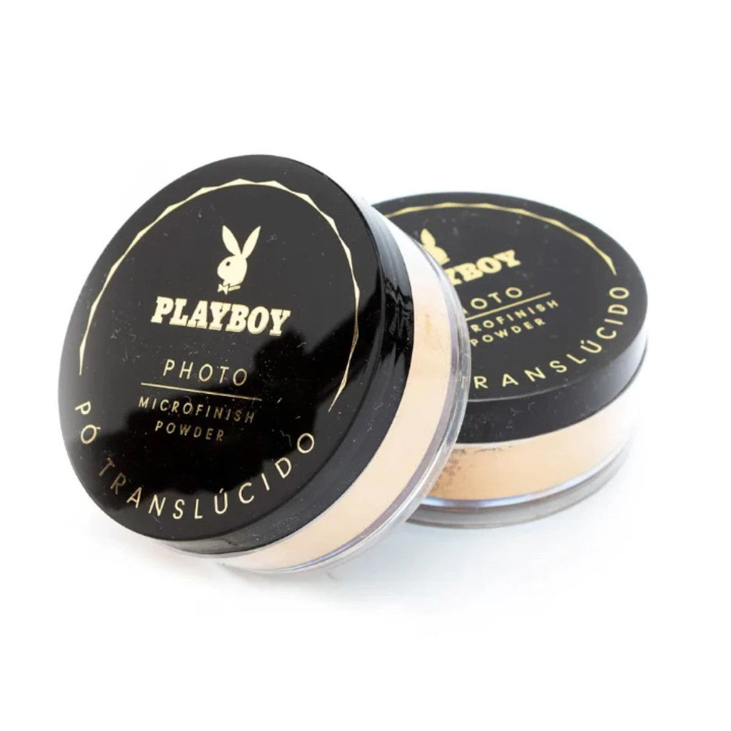 Pó Translucido Photo vegano - Microfinish Powder - Playboy