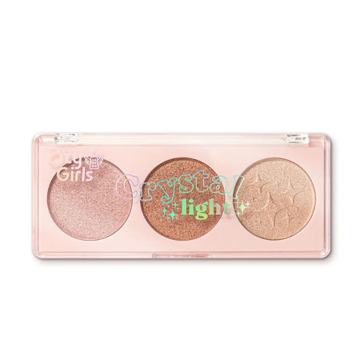 Trio de Iluminador Crystal Light - City Girls