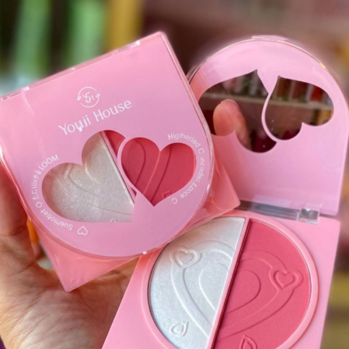 Paleta de Blush e Po Iluminador - Toque Special