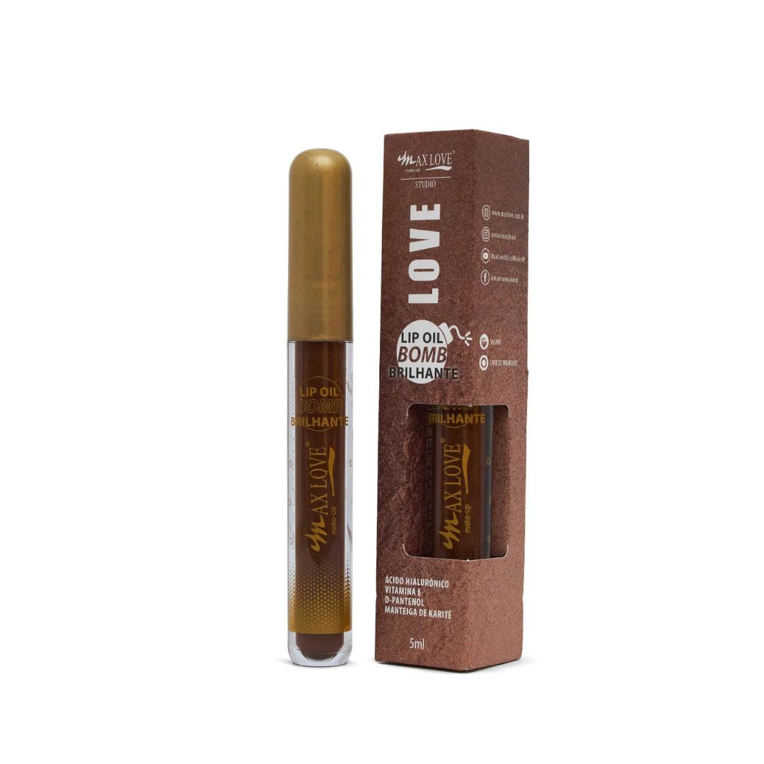 Lip Oil Bomb Brilhante - Max Love