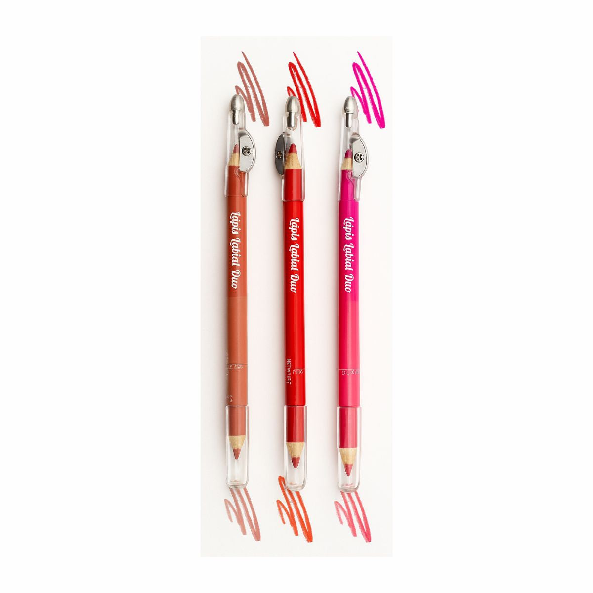 Lápis Labial Duo Com Apontador - Mia Make