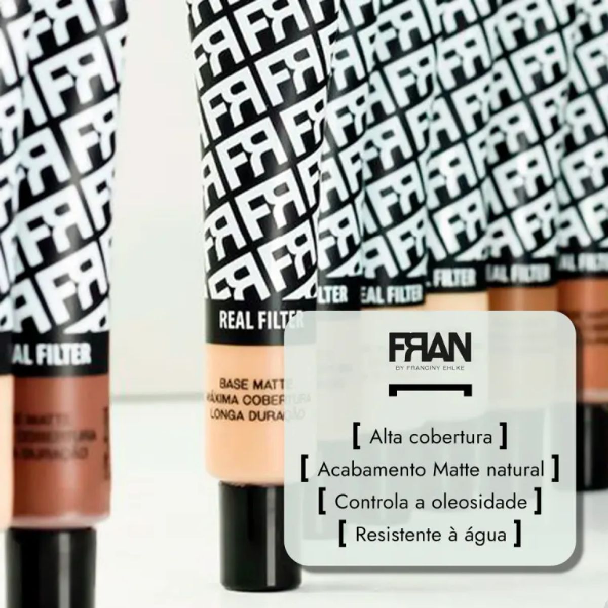 Base Matte Fran By Franciny Ehlke Real Filter