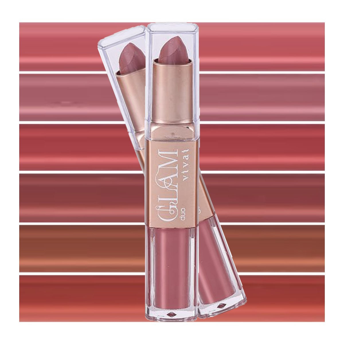 Duo Batom e Batom Liquido Glam - Vivai