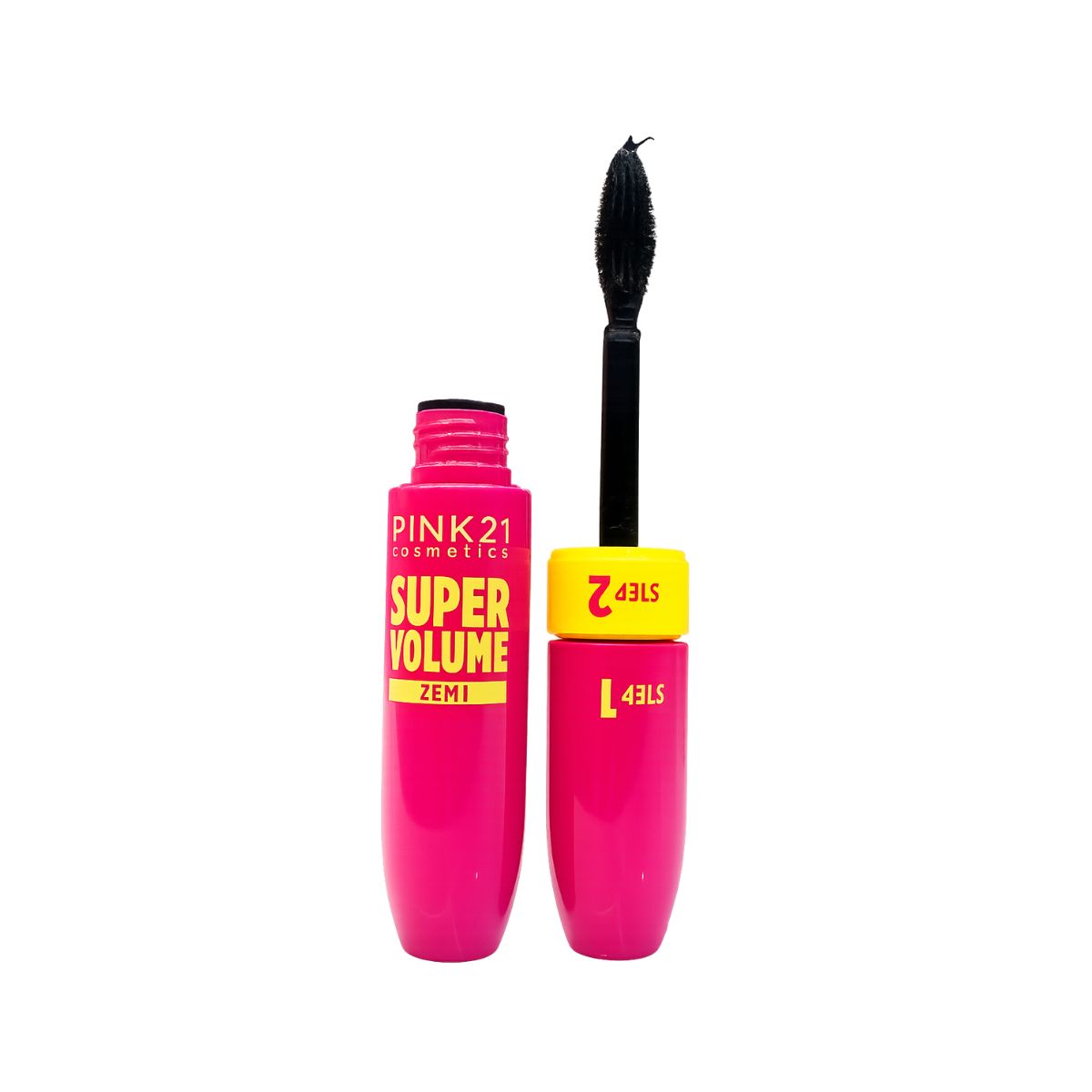 Máscara Para Cílios Super Volume 2 em 1 - Pink 21