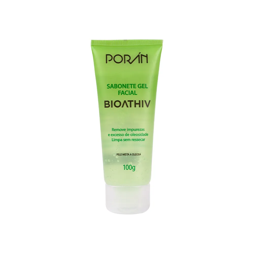 Sabonete Gel Facial Bioathiv 100g - Poran