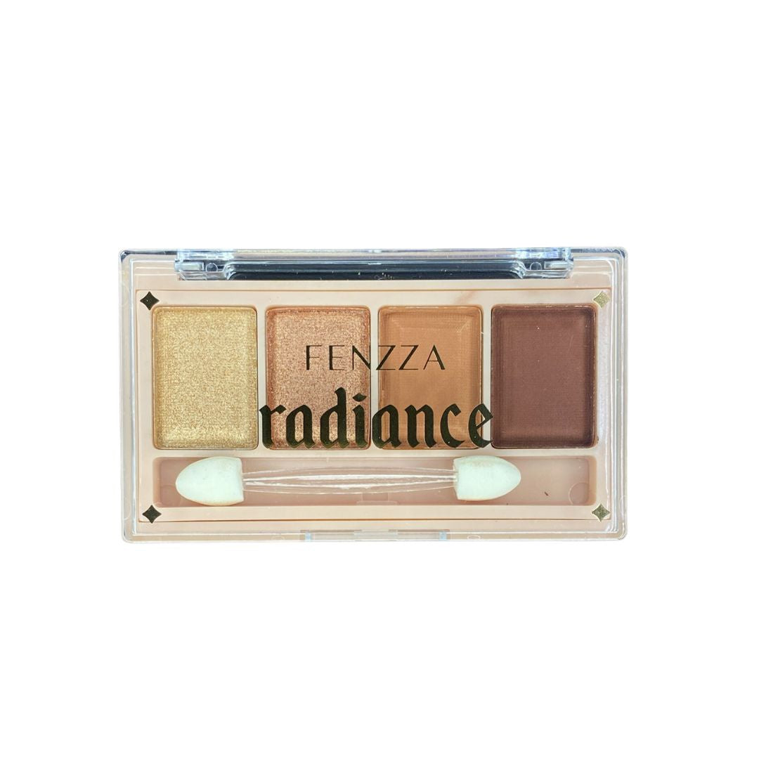Paleta de Sombras quarteto Radiance e Chisel - Fenzza
