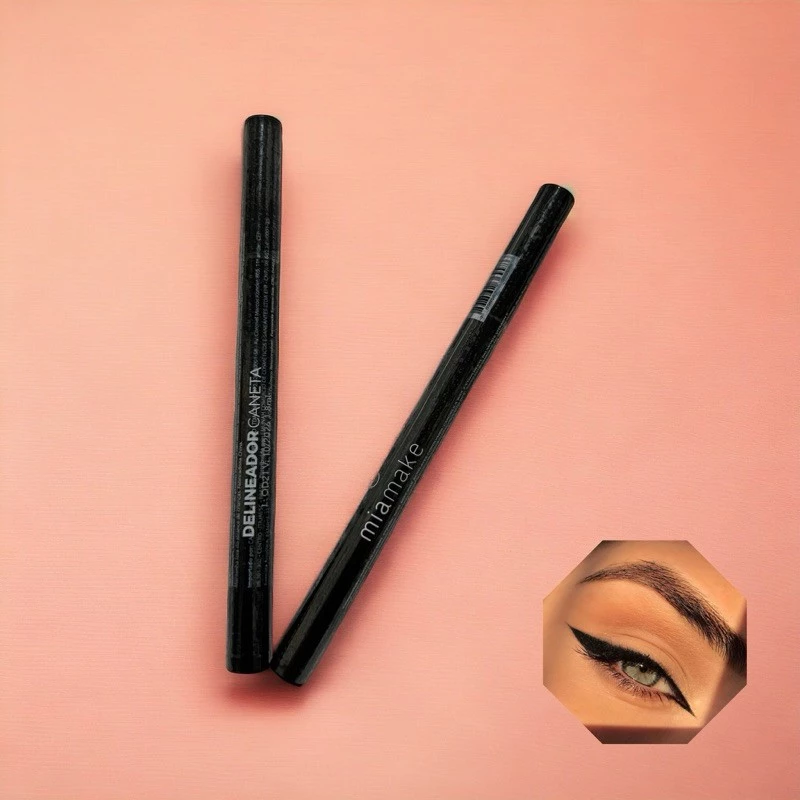 Caneta delineadora Preta - Mia Make