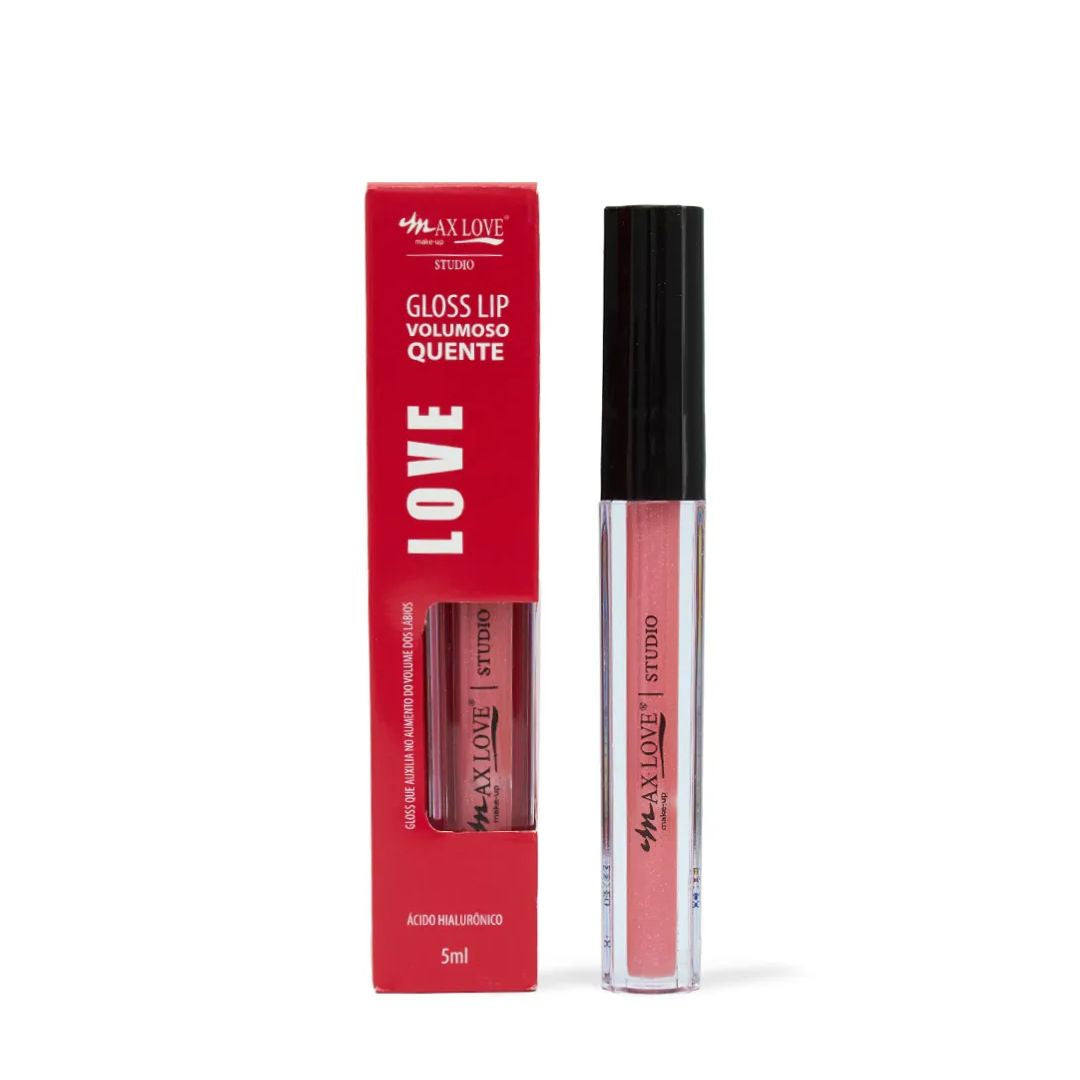 Gloss Lip Volumoso Quente - Max Love