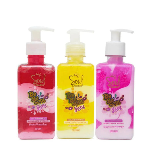 Gel Hidratante Babasoul Sexy - Soul Cosmeticos  200g