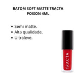 Batom Líquido Soft Matte Nova coleção - Tracta