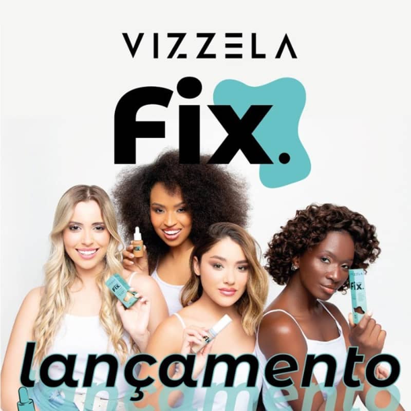 Base Líquida Fix Soft Matte - Vizzela