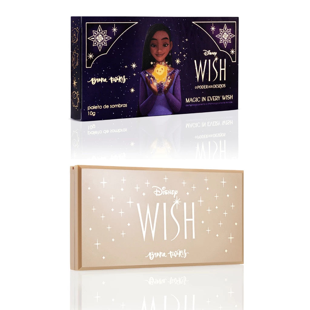 Paleta de sombras Disney Wish Magic In Every Wish - Bruna Tavares Edição Limitada