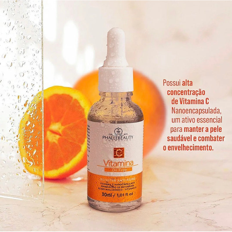 Sérum Vitamina C Booster anti-aging PH0147 - PHALLE BEAUTY