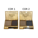 Duo de Sombras Para Sobrancelhas Que Beleza - Mia Make