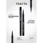 Caneta Delineadora Á Prova D'Água Dark Black Preto - Tracta