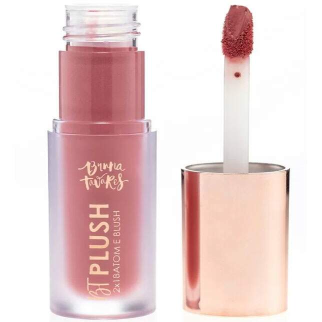 BT Plush 2x1 Batom e Blush - Bruna Tavares