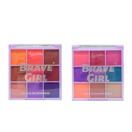 Paleta de Sombras Brave Girl - Luisance