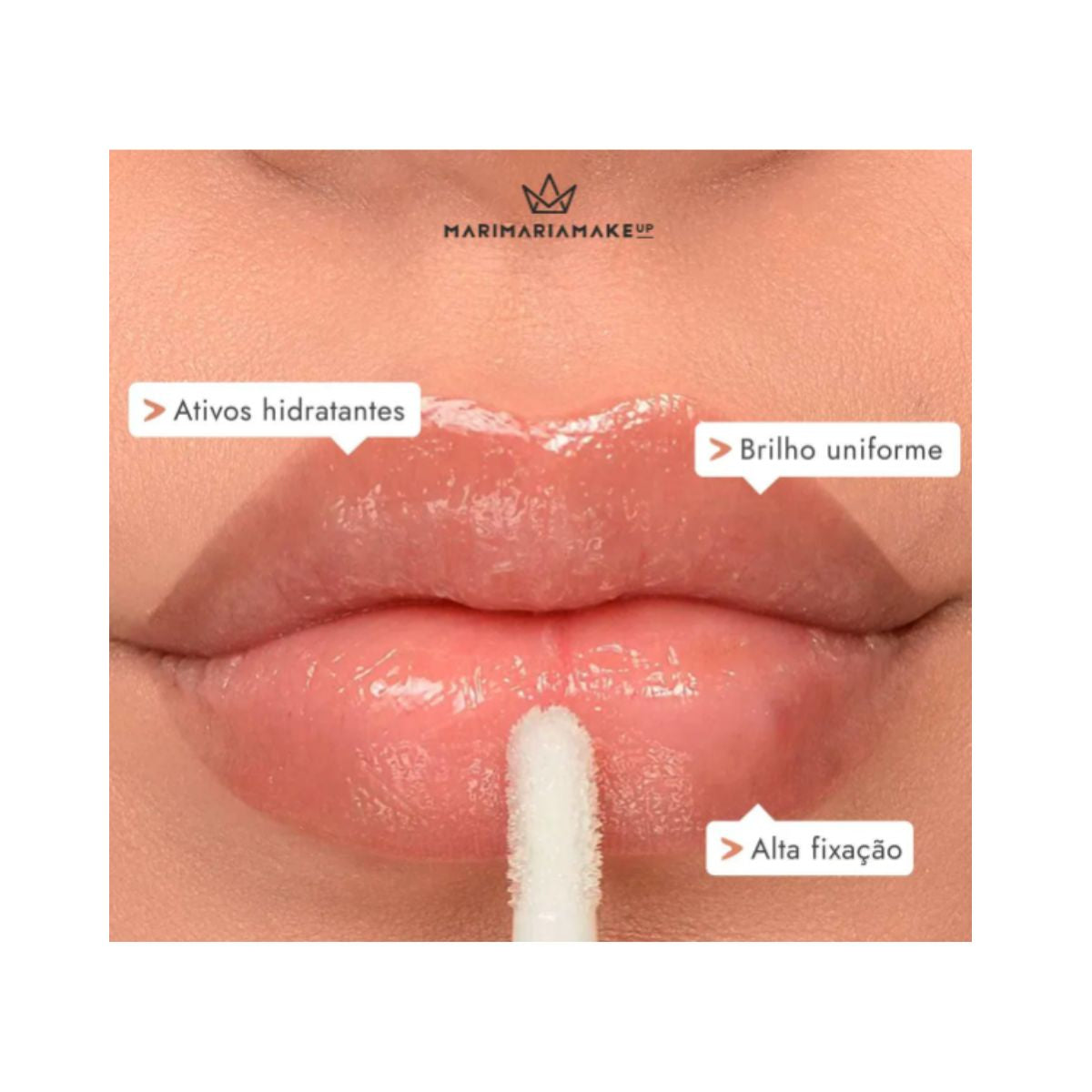 Gloss Plump Fire Kiss ou Glassy Lips - Mari Maria Makeup