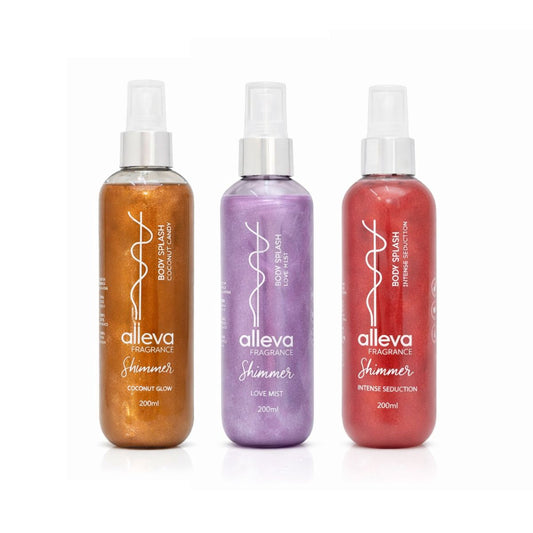 Body Splash Shimmer - Alleva Fragrance