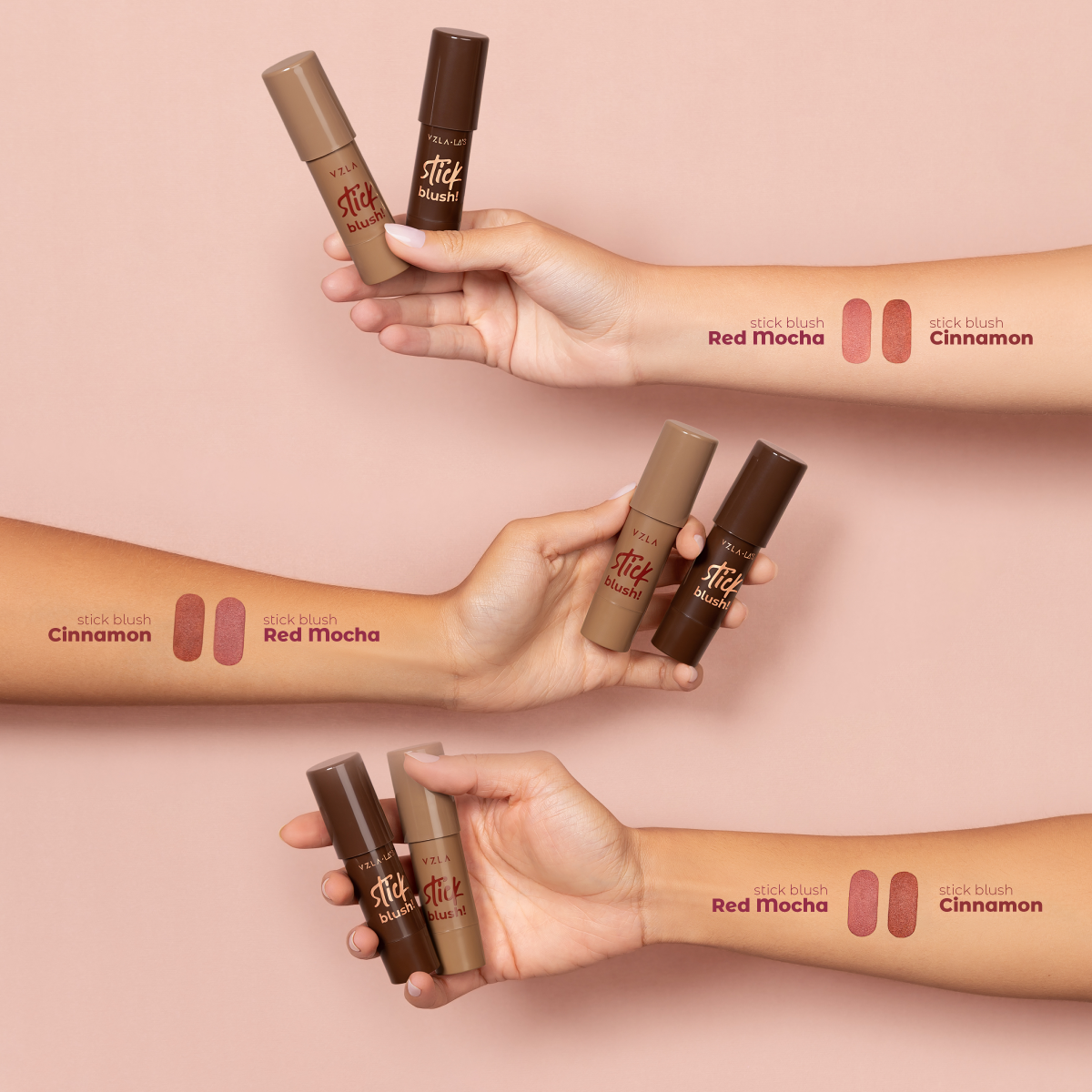 Blush Stick Vizzela Cinnamon