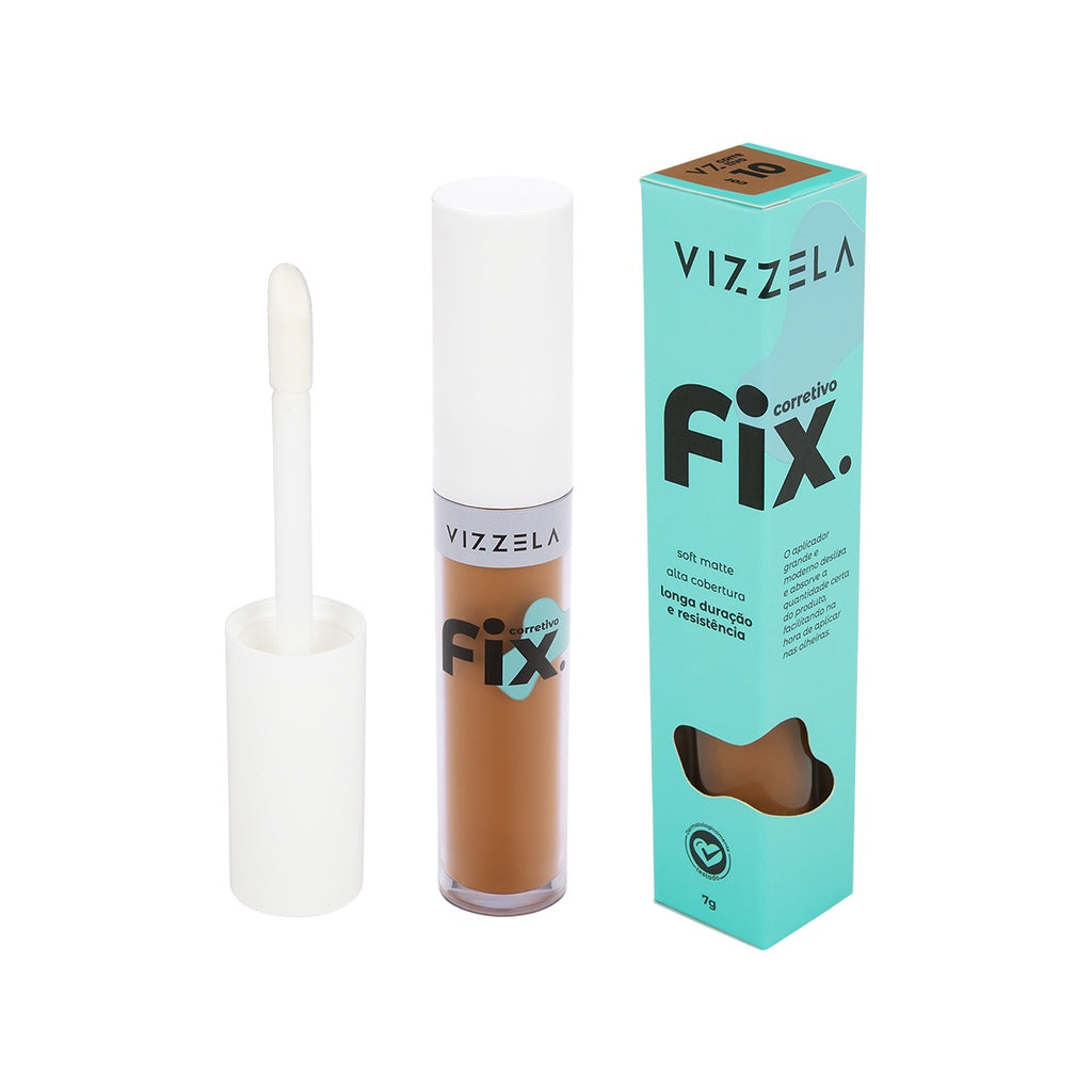 Corretivo Líquido Fix Soft Matte - Vizzela