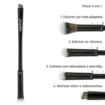 Pincel A37 profissional para olhos 4 em 1 linha Max - Macrilan