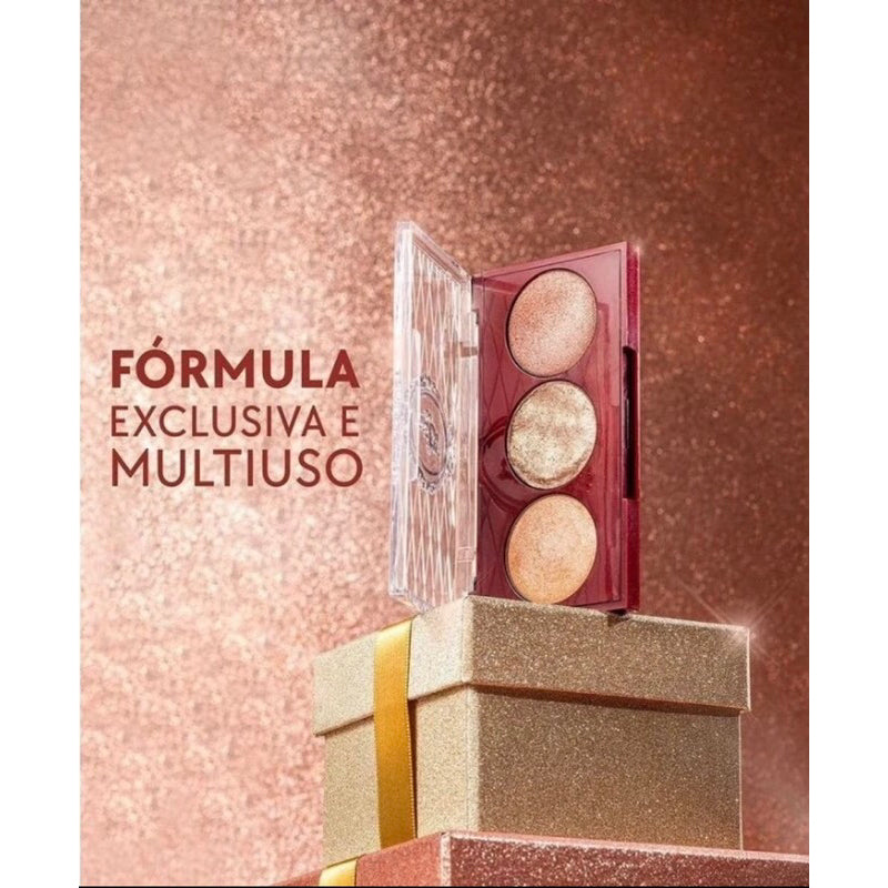 Paleta de iluminadores Holiday Edição Limitada - Bruna Tavares