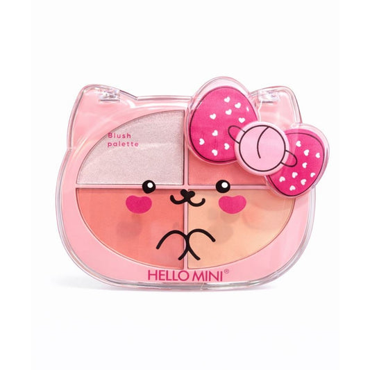 Paleta multifuncional infantil blush iluminador e sombra - Hello mini