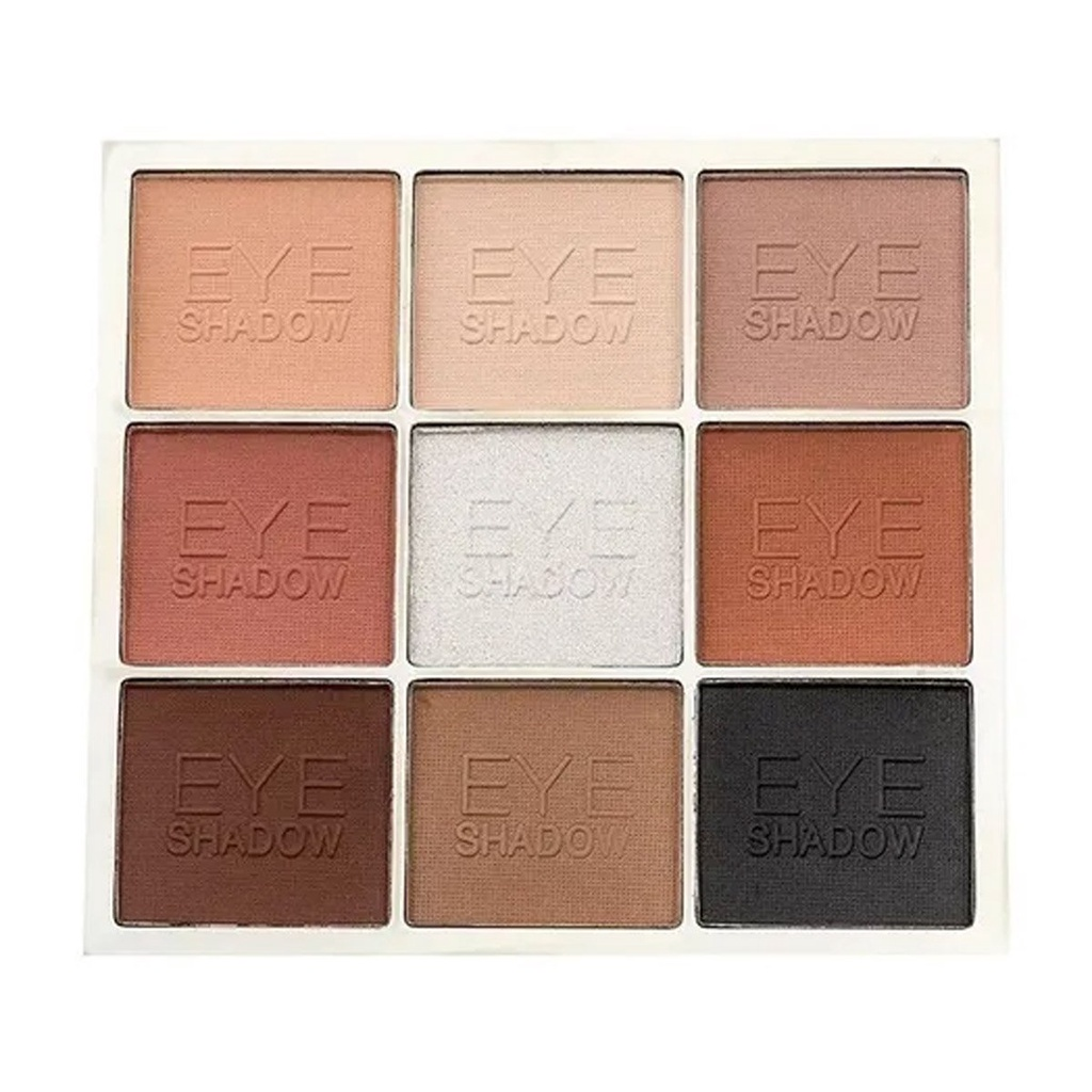 Paleta de sombras 9 cores - Miss Rosê