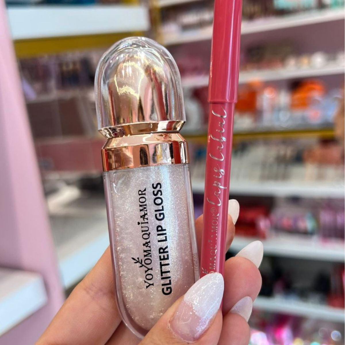 Glitter Lip Gloss Labis Llabial - YoYo Maquiamor