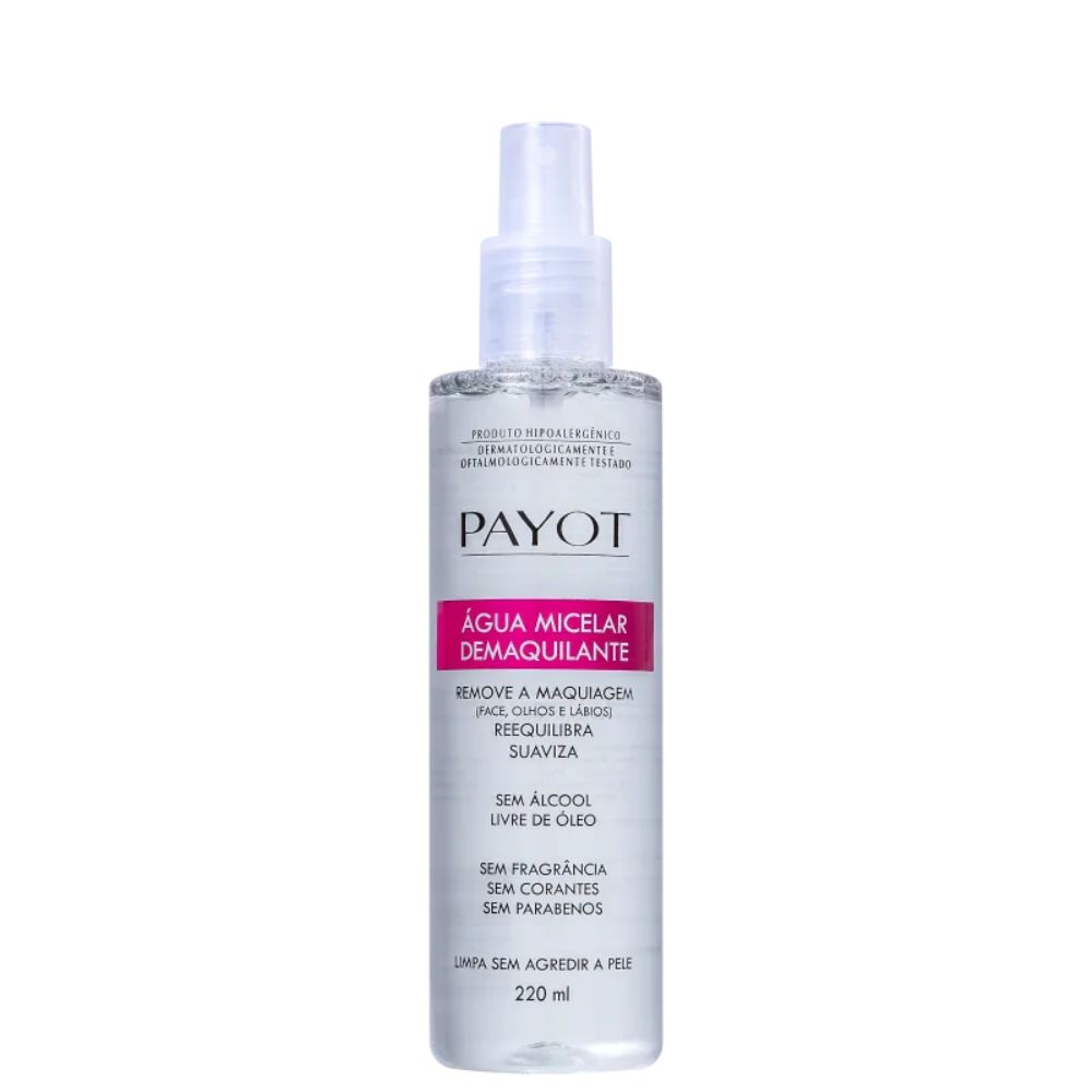 Água Micelar Payot Demaquilante 220ml