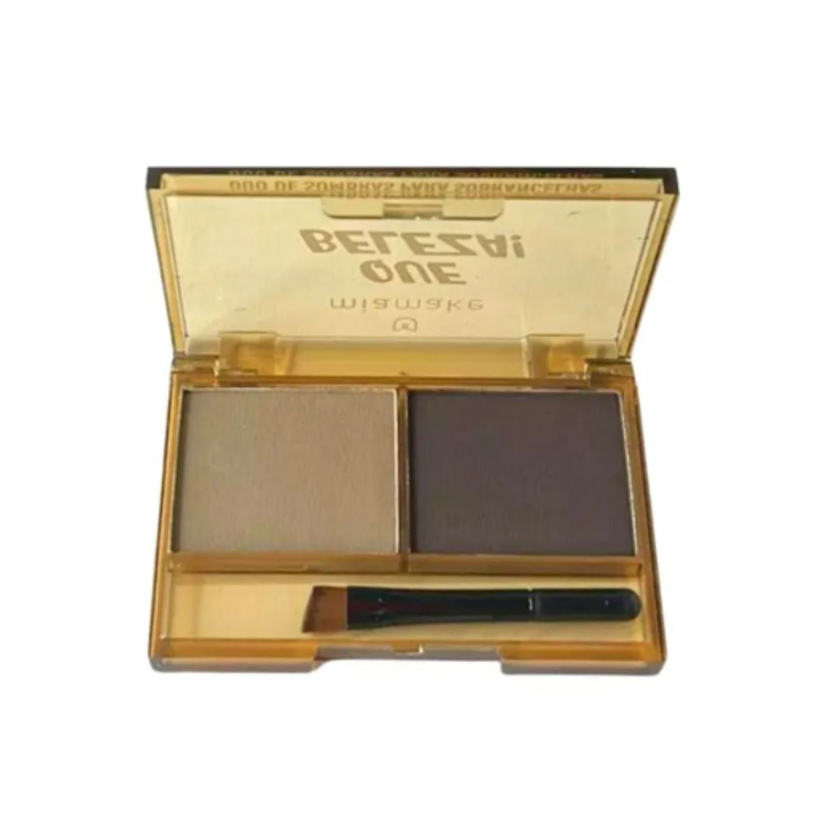 Duo de Sombras Para Sobrancelhas Que Beleza - Mia Make
