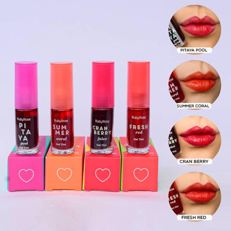 Gel tint - lip tint - Ruby Rose