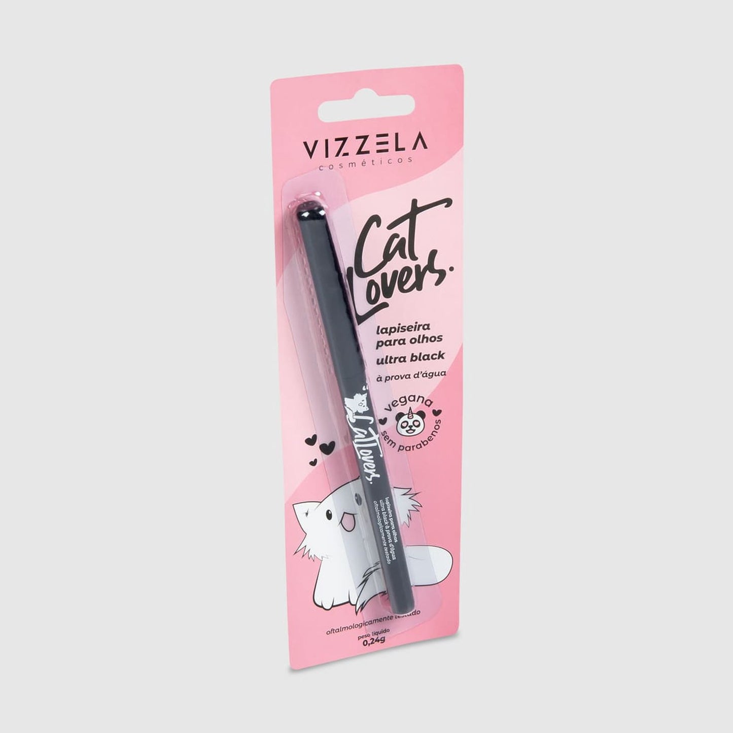 Lapiseira ultra black cat lovers - Vizzela