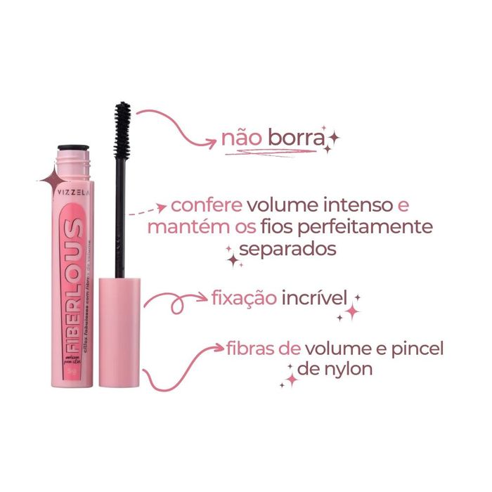 Máscara para cílios FIBERLOUS - vizzela