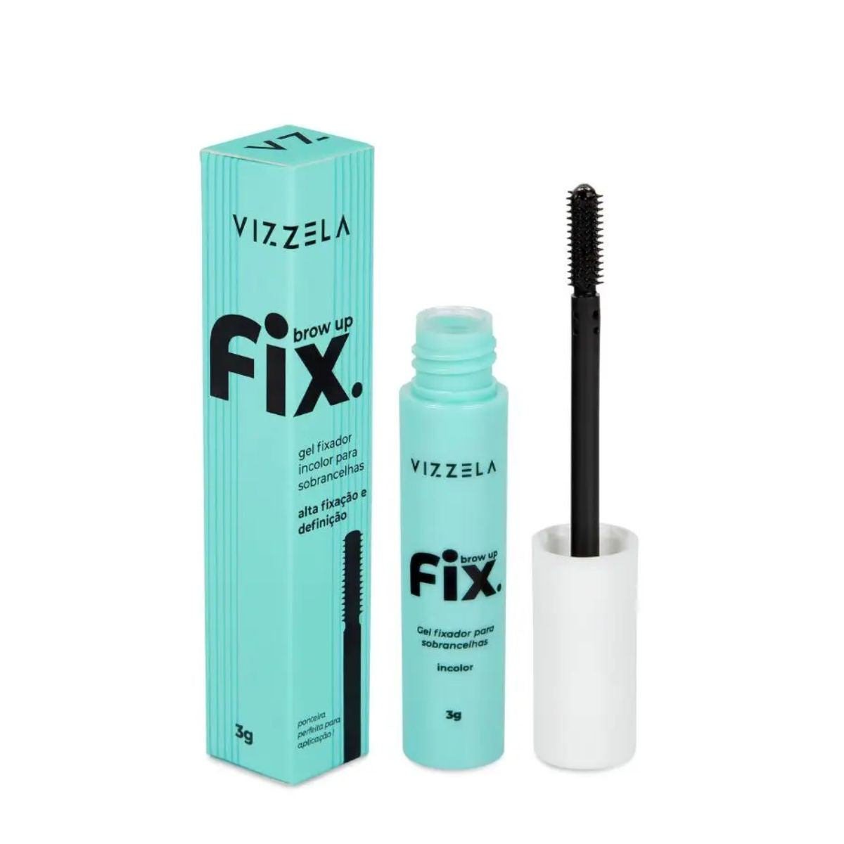 Brow Up Fix Gel Fixador para Sobrancelhas - Vizzela