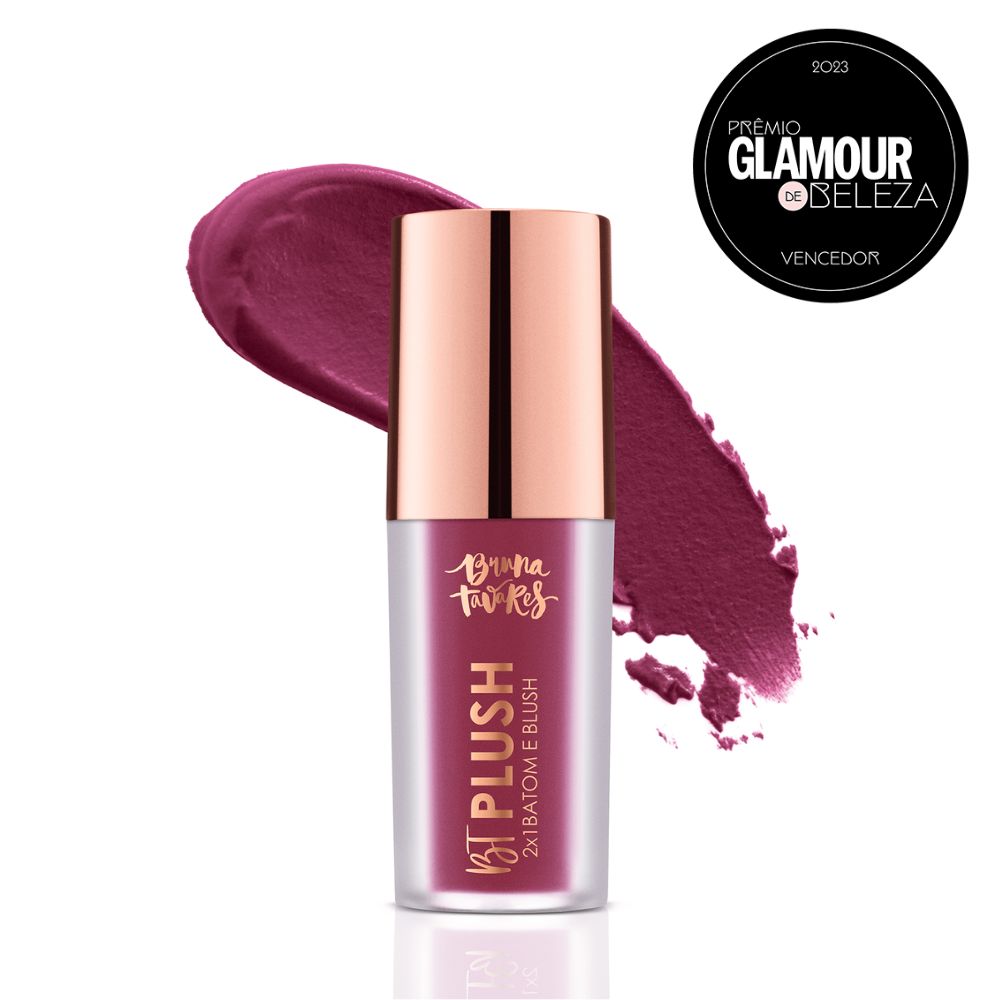 BT Plush 2x1 Batom e Blush - Bruna Tavares