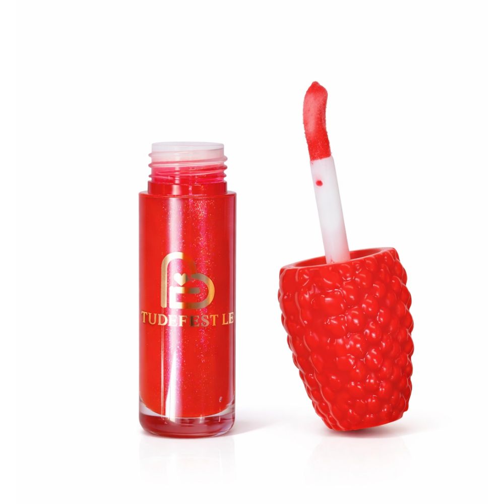 Gloss Chaveiro Com Pigente Morango - Criarbelle