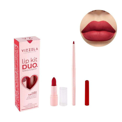 lip kit duo (Batom e lapiseira) - Vizzela