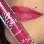 Batom Lip Glitter Liquido 24H efeito matte - Febella