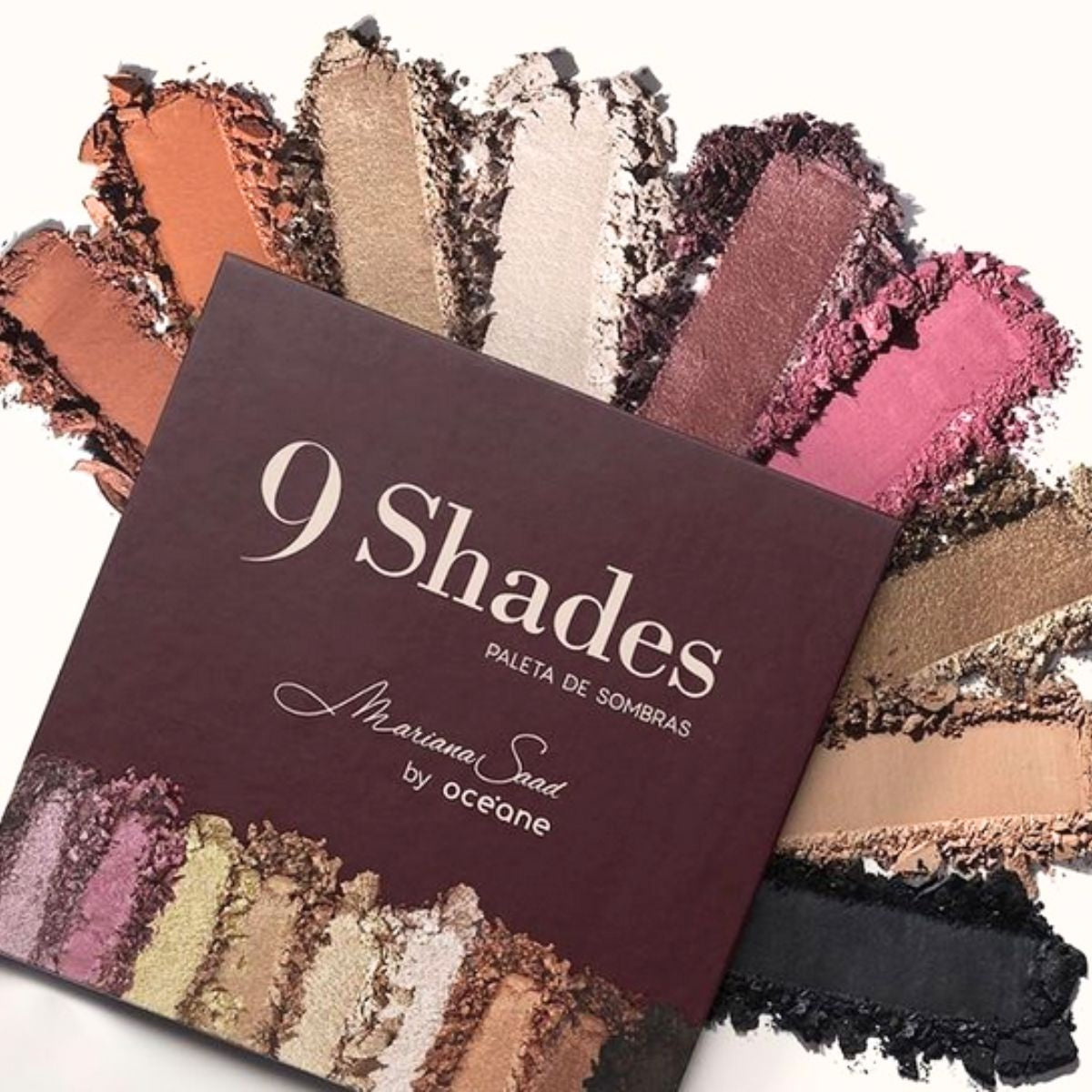 Paleta de Sombras Mariana Saad 9 Shades ou Best Wishes - Oceane