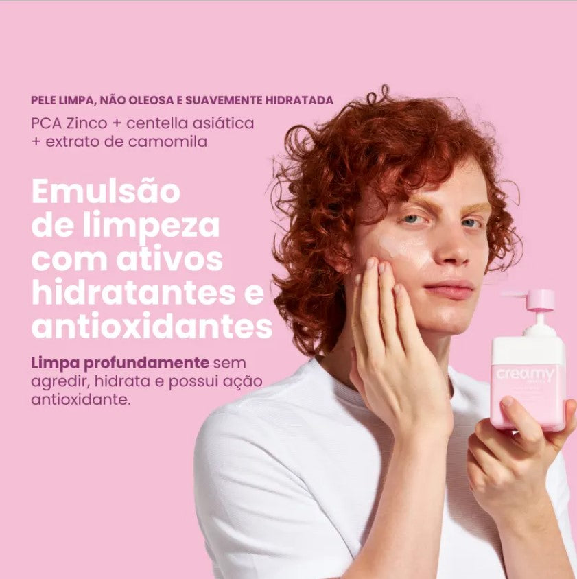 Emulsão de Limpeza Facial 180ML - Creamy