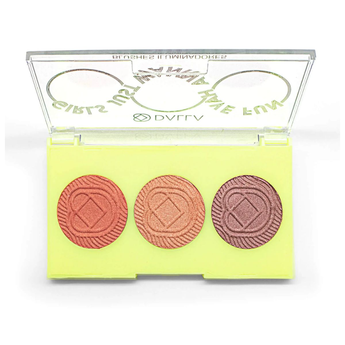 Paleta Trio de Blushes Iluminadores - Dalla