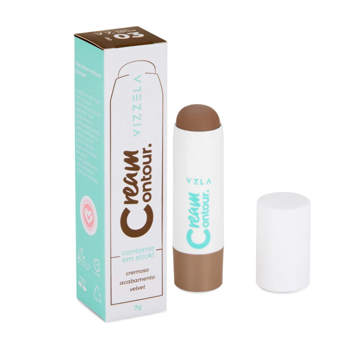 Contorno Stick Cream Contour - Vizzela